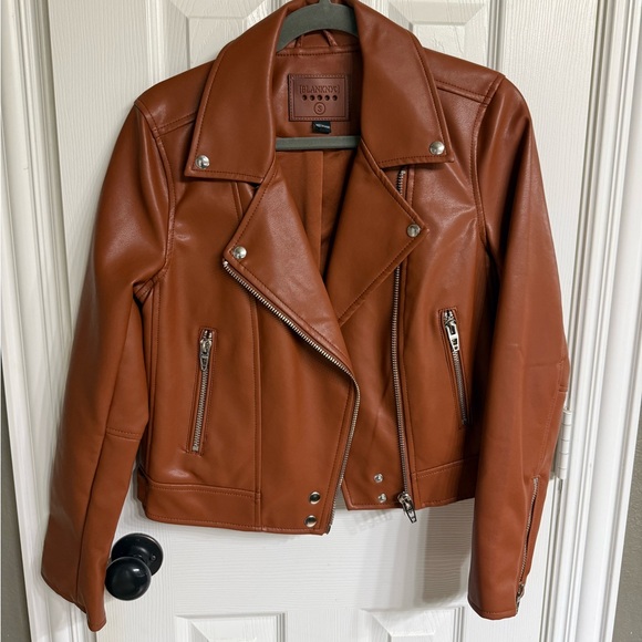 BLANKNYC Good Vibes Faux Leather Moto Jacket - Picture 2 of 4